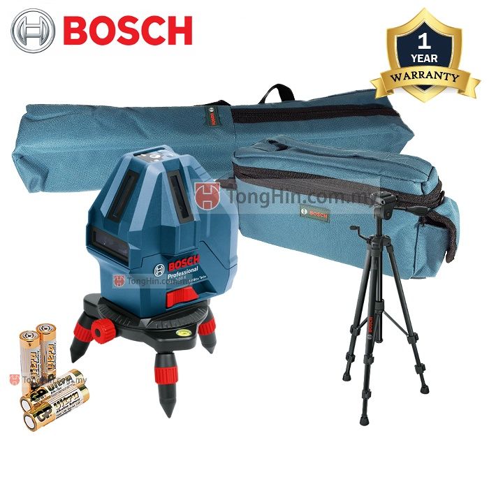 Bosch Gll 5 50x Line Laser With Tripod Bt150 0601063n81 Tong Hin