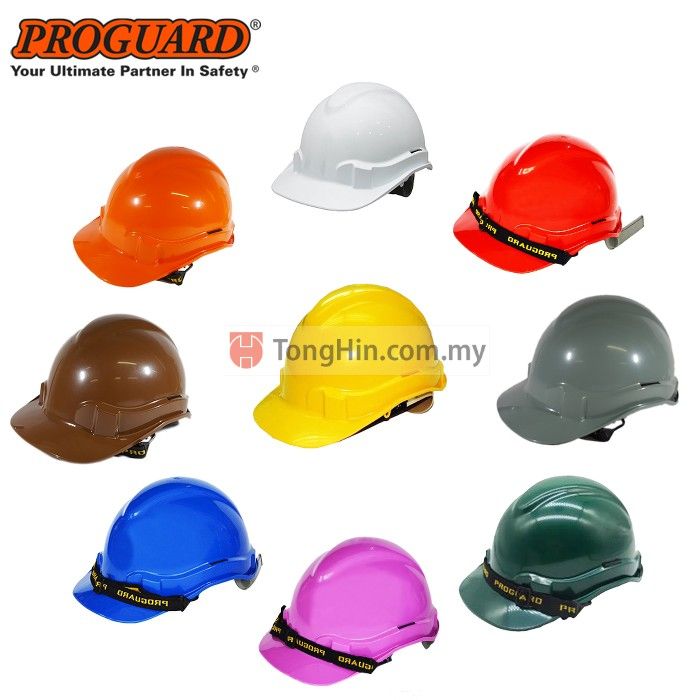 Proguard Safety Helmet Advantage 1 Hg1 Phsl Yellow Blue Brown Grey Green Orange Purple Red White Tong Hin Machinery