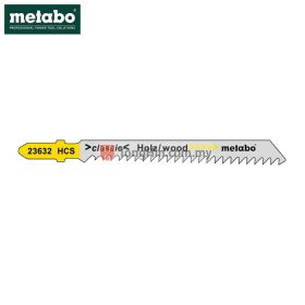 Metabo 5 Jigsaw Blades T111C, Wood, Classic, 74/3.0MM 623632000