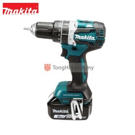 MAKITA DHP482RFE 18V Cordless Brushless Hammer Driver Drill 13mm (1/2 inch) with 3.0Ah Battery & Charger