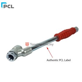 PCL CO1B03 Air Chuck Tyre Valve Connector Twin Hold-on Connector Female Thread 1/4"