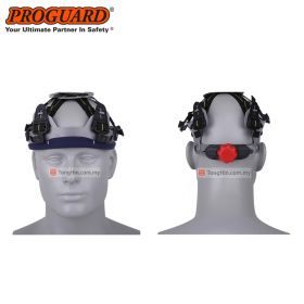 PROGUARD HG1-WHG3RS SIRIM Advantage 1 Safety Helmet with Ratchet System Webbing Harness (White, Yellow, Blue, Brown, Grey, Orange, Purple, Red)